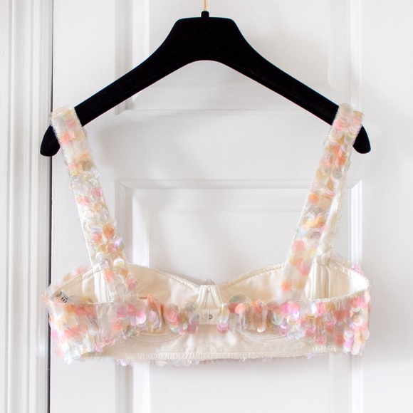 Iconic Chanel Vintage Spring 1995 Pink 95P Bra Top - Picture 7 of 14